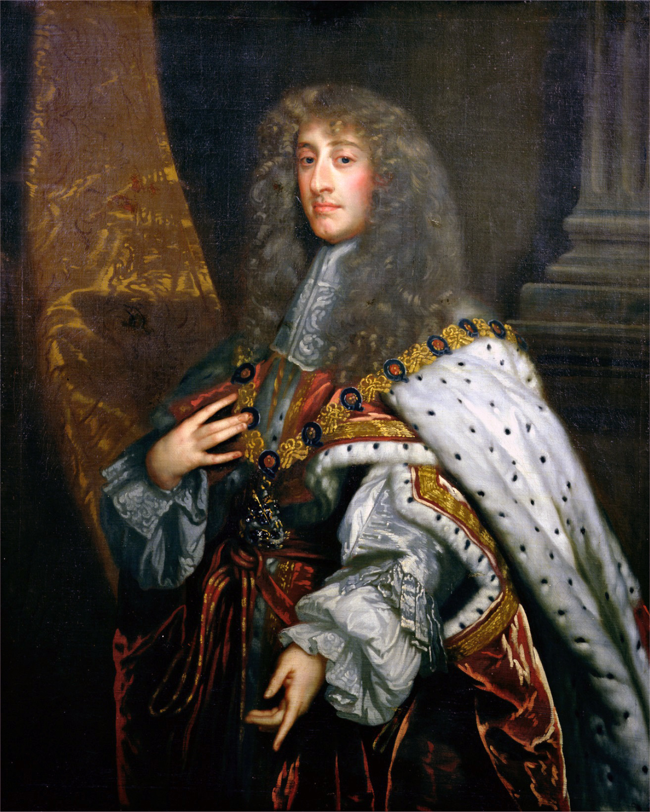 Portrait of James II